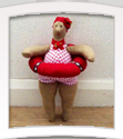 Red Bathing Belle